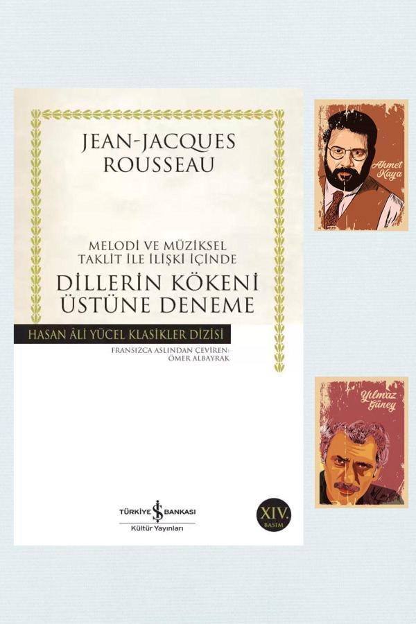Dara Yayınları Dillerin Kökeni Üstüne Deneme - Jean - Jacques Rousseau-Not Defteri Seti - Dara - Image 1