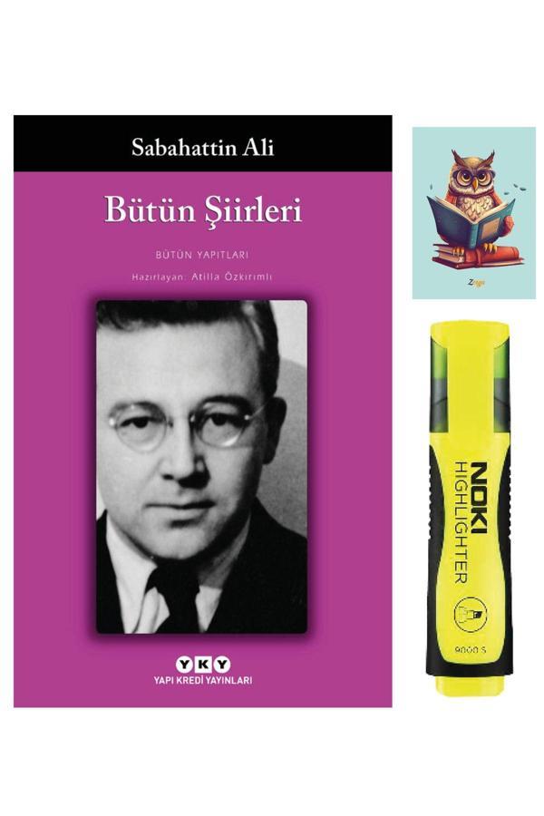 Yapı Kredi Yayınları Sabahattin Ali-Bütün Şiirleri - Sabahattin Ali - Yky (Fosforlu Kalem - Baykuş Not Detferli) - Yapı Kredi Yayınları - Image 1