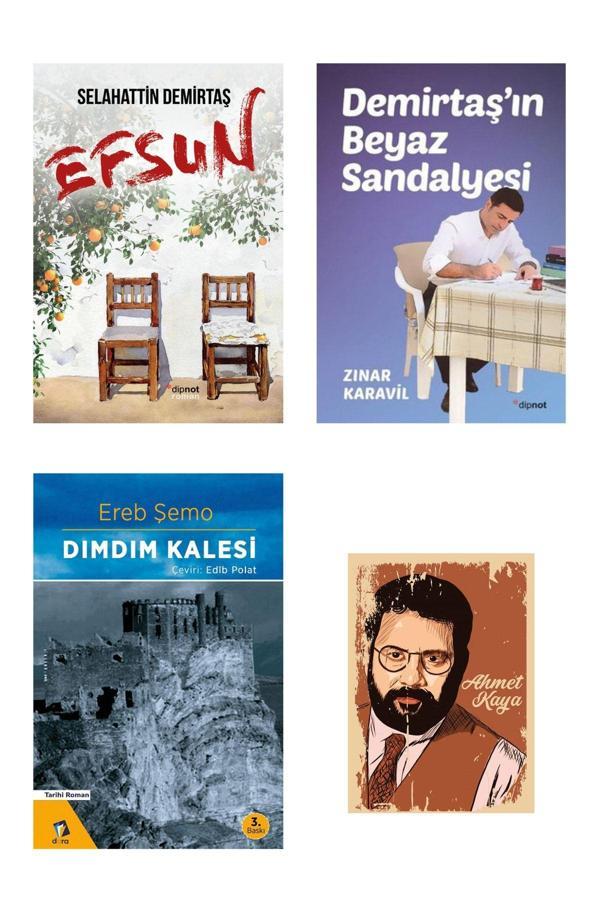 Dipnot Yayınları Demirtaş'In Beyaz Sandalyesi - Efsun Selahattin Demirtaş - Dımdım Kalesi Seti - Dipnot Yayınları - Image 1