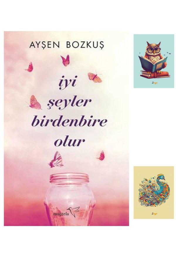 Dara Yayınları İyi Şeyler Birdenbire Olur - Ayşen Bozkuş - Müptela Yayınları 9786052006917 - Not Defterli Seti - Dara - Image 1