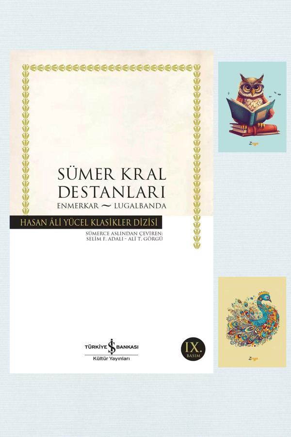 Dara Yayınları Sümer Kral Destanları - Kolektif  - İş Bankası Kültür Yayınları - Not Defter Seti 9786053328933 - Dara - Image 1