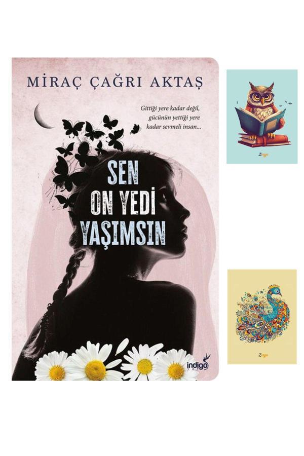 Dara Yayınları Miraç Çağrı Aktaş - Sen On Yedi Yaşımsın - 9786257671200 (2 Not Defterli) - Dara - Image 1