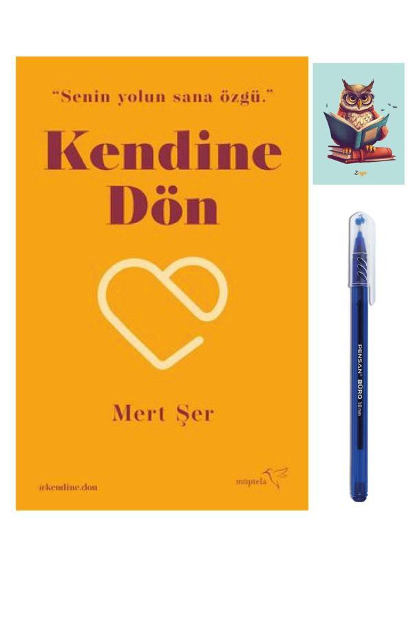 Dara Yayınları Kendine Dön 9786258446036- Mert Şer - Pensan Büro Mavi Tükenmez Kalem - Dara - Image 1