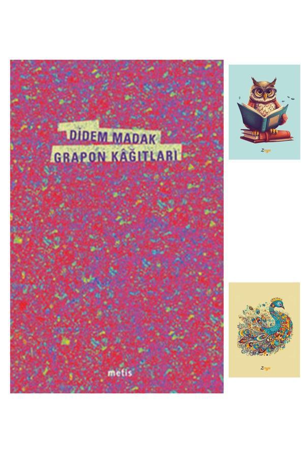 Metis Yayınları Grapon Kağıtları - Didem Madak - Not Defter Seti - Metis Yayınları - Image 1