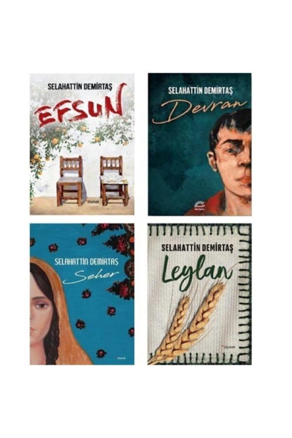 Dipnot Efsun - Leylan - Devran - Seher / 4 Kitap Set - Selahattin Demirtaş - Dipnot - Image 1