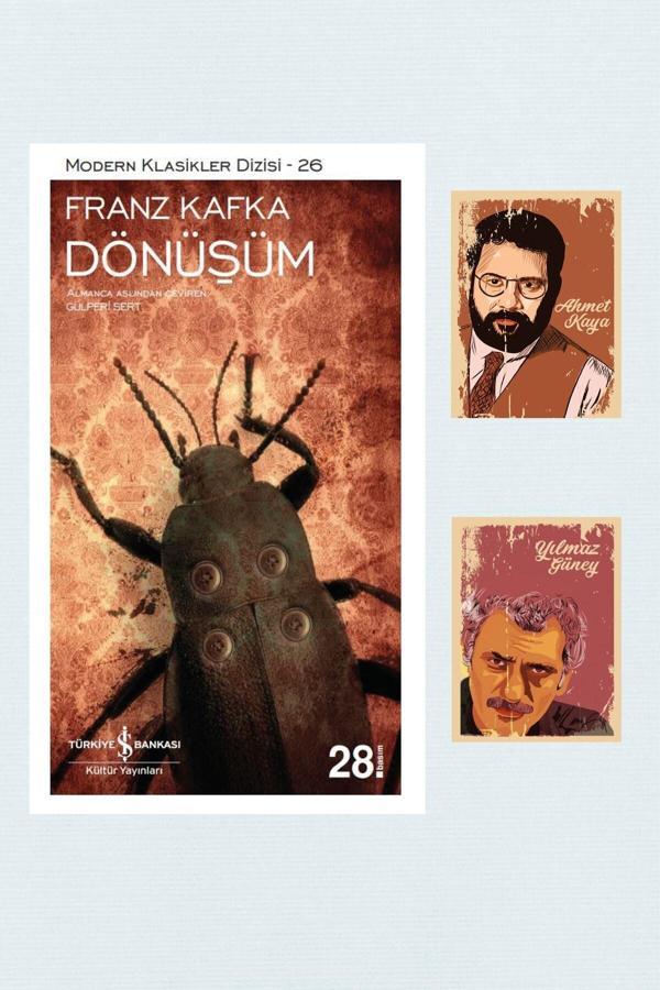 Dara Yayınları Dönüşüm - Franz Kafka - Roman Seti - Iş Bankası Yayınları - Ahmet Kaya Defterli (2 Not Defterli) - Dara - Image 1