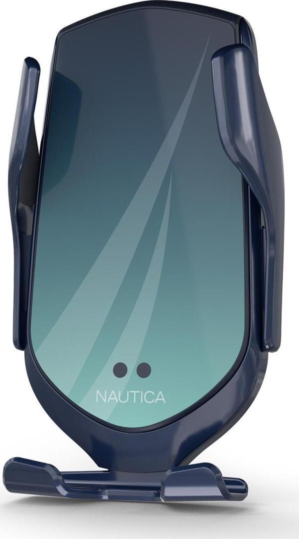 Nautica CH220 Wireless Araç içi Şarj Cihazı ve Telefon Tutucu Navy - Image 1