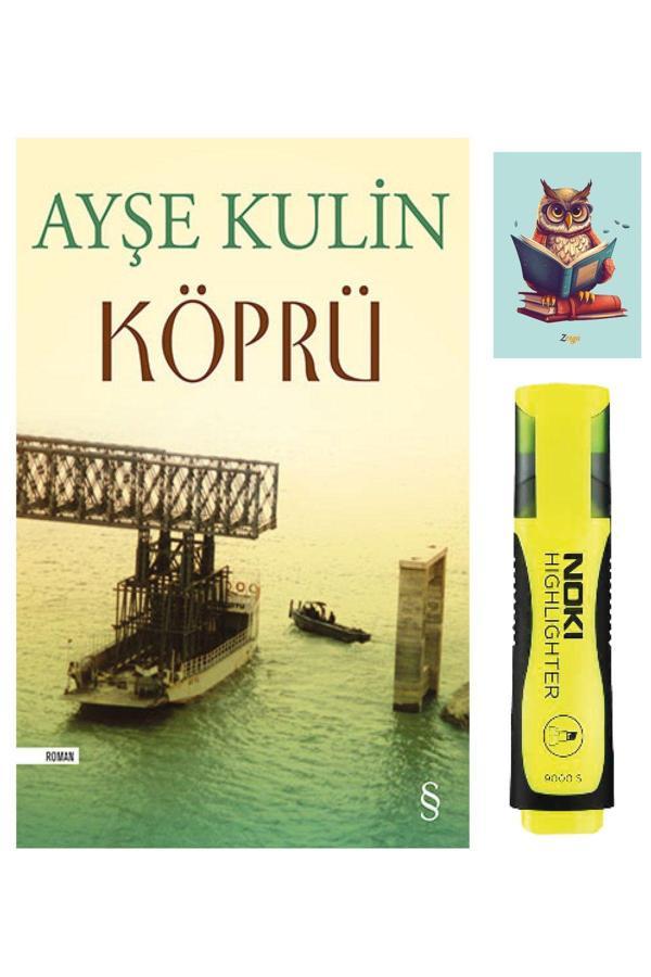 Everest Yayınları Köprü  Ayşe Kulin  Sarı Fosforlu Kalem - Not Defter Seti - Everest Yayınları - Image 1