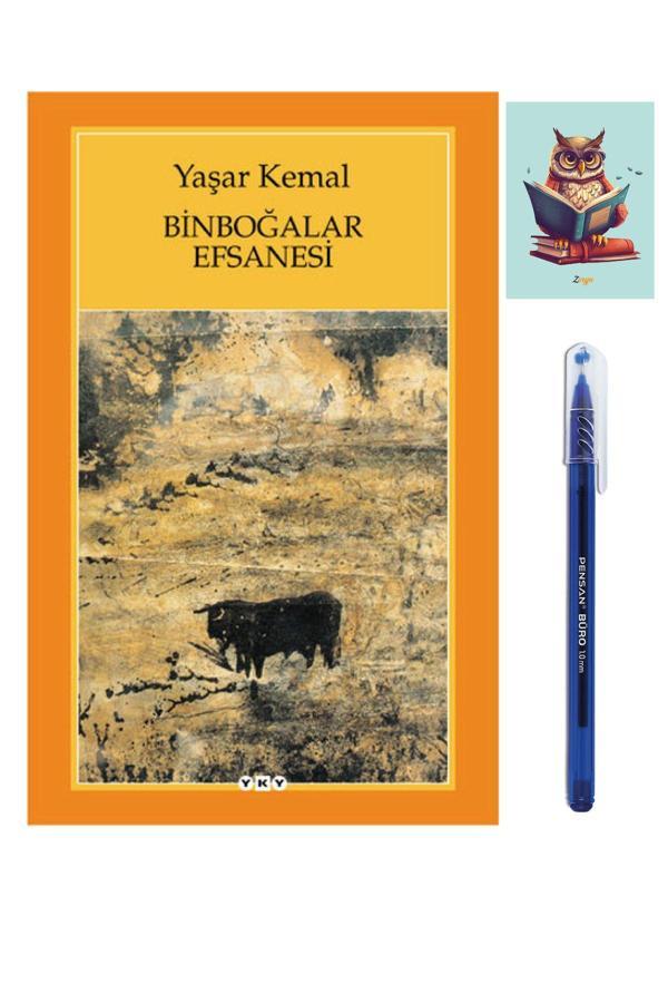 Yapı Kredi Yayınları Binboğalar Efsanesi - Yaşar Kemal - 9789750807015 - Büro Mavi Tükenmez Kalem - Yapı Kredi Yayınları - Image 1
