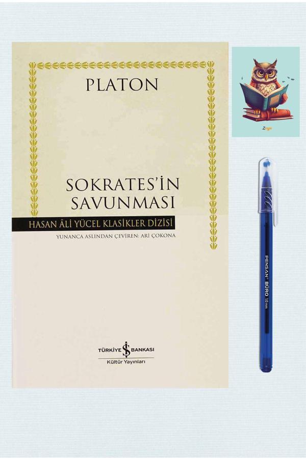 Dara Yayınları Sokratesin Savunması - Hasan Ali Yücel Klasikleri 9786053607021 - (Kalem Ve Not Defterli) - Dara - Image 1
