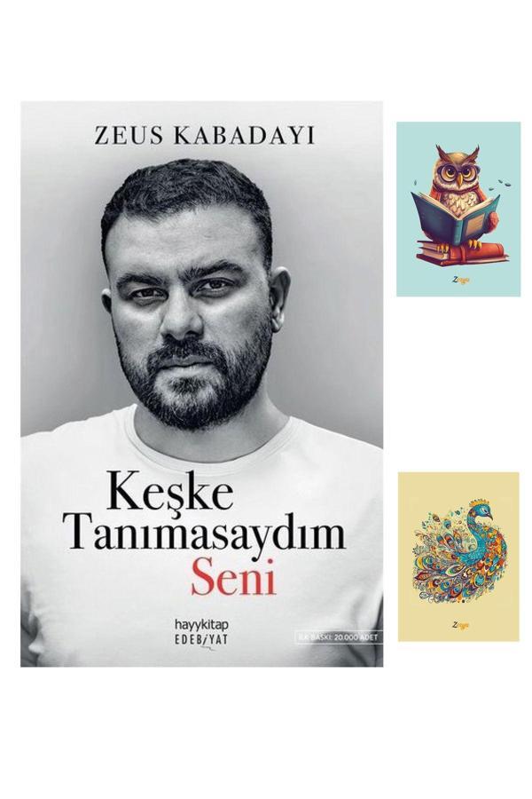 Dara Yayınları Keşke Tanımasaydım Seni - Zeus Kabadayı - 9786256329133 (2 Not Defterli) - Dara - Image 1