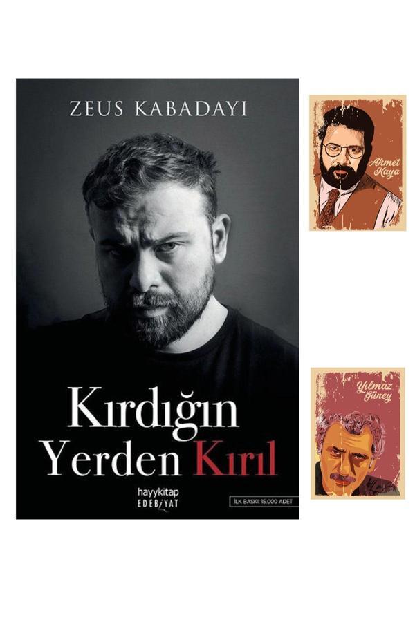 Dara Yayınları Kırdığın Yerden Kırıl - Zeus Kabadayı - 9786258222890 Ahmet Kaya Defterli (2 Not Defterli) - Dara - Image 1