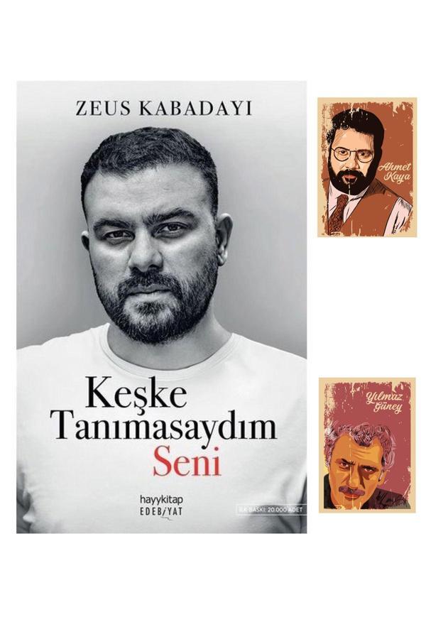 Dara Yayınları Keşke Tanımasaydım Seni - Zeus Kabadayı - 9786256329133 Ahmet Kaya Defterli (2 Not Defterli) - Dara - Image 1
