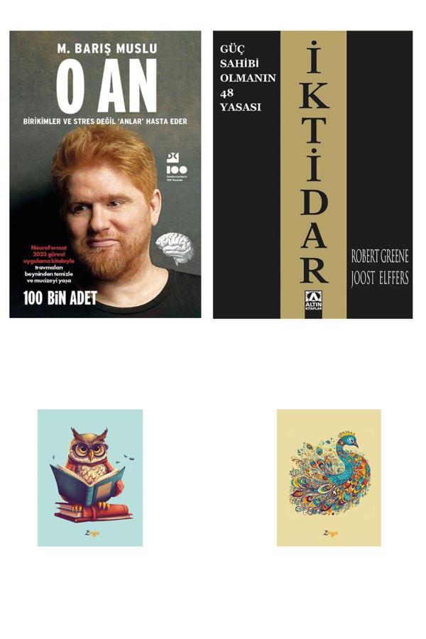 Dara Yayınları İktidar - Robert Greene - O An - M. Barış Muslu - Not Defterli Seti - Dara - Image 1