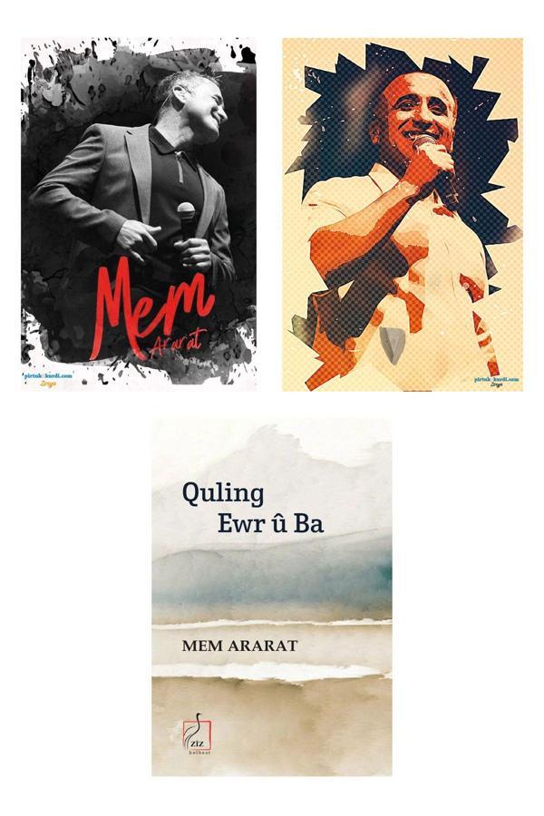 Dara Yayınları Mem Ararat - Seta Mem Ararat - Quling Ewr Û Ba - Posterên Mem Ararat - Dara - Image 1