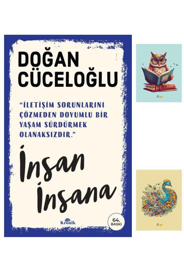 Dara Yayınları İnsan Insana - Doğan Cüceloğlu - Kronik Kitap - 9786257631525 (2 Not Defterli) - Dara - Image 1