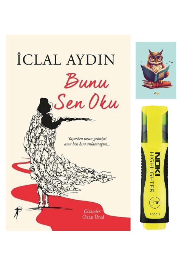Artemis Yayınları Bunu Sen Oku - Iclal Aydın - (Fosforlu Kalem - Baykuş Not Detferli) - Artemis Yayınları - Image 1