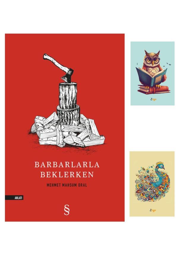 Everest Yayınları Barbarlarla Beklerken - Mehmet Mahsum Oral 9786051854427 Not Defterli Seti - Everest Yayınları - Image 1