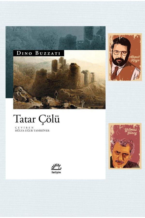 Dara Yayınları Tatar Çölü - Dino Buzzati - İletişim Yayınları - Ahmet Kaya Not Defterli (2 Not Defterli) - Dara - Image 1