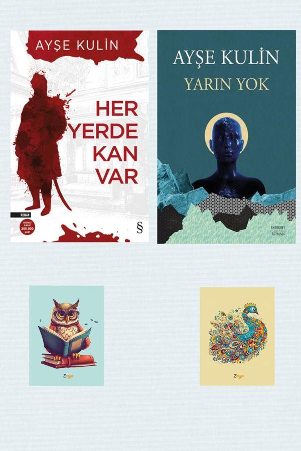 Everest Yayınları Her Yerde Kan Var - Yarın Yok - Ayşe Kulin - Not Defterli Seti - Everest Yayınları - Image 1