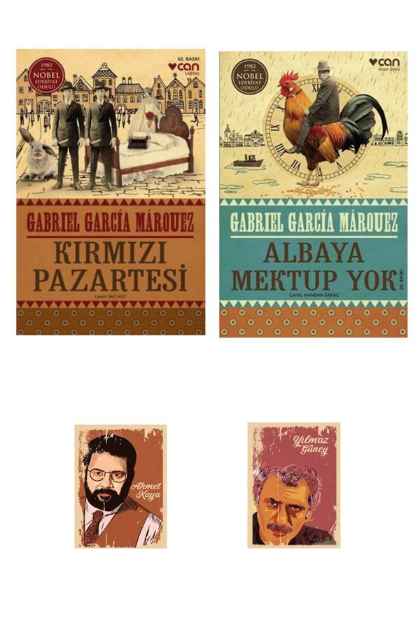 Dara Yayınları Gabriel Garcia Marquez Romanları - Kırmızı Pazartesi - Albaya Mektup Yok Defterli Seti - Dara - Image 1