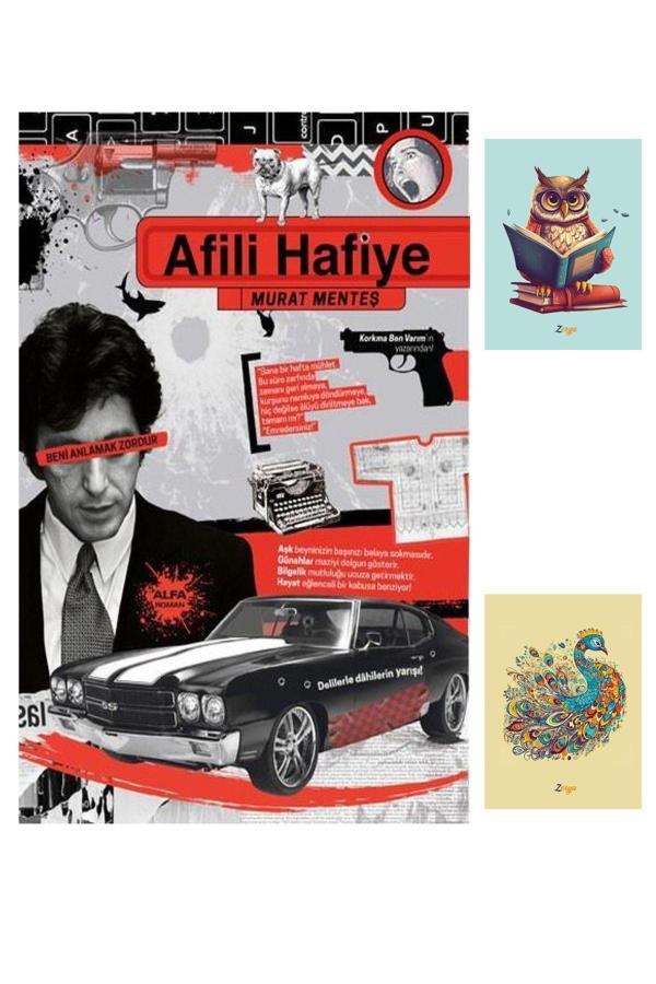 Alfa Yayınları Afili Hafiye - Murat Menteş - Alfa Yayıncılık - 9786254498213 - Not Defterli Seti - Alfa Yayıncılık - Image 1