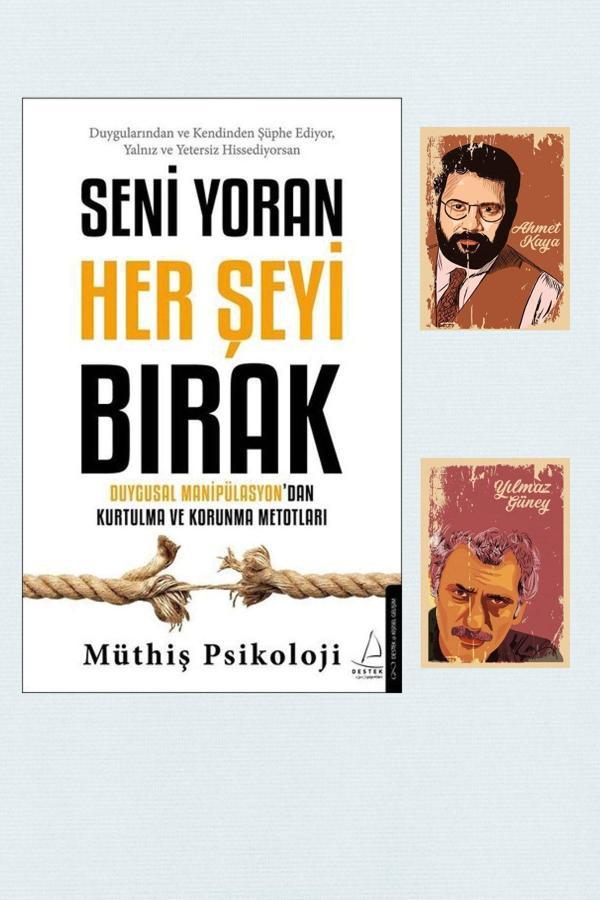 Dara Yayınları Seni Yoran Her Şeyi Bırak - Müthiş Psikoloji - Destek Yayınları-(2 Not Defterli) - Dara - Image 1