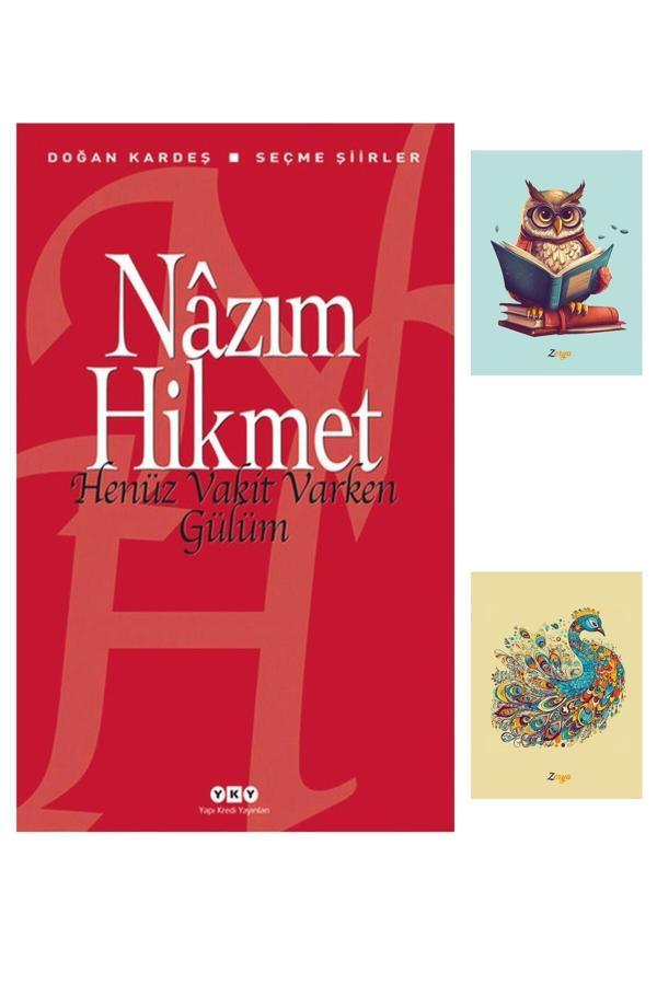 Dara Yayınları Henüz Vakit Varken Gülüm 9789750814068 - Nazım Hikmet - (2 Not Defterli) - Dara - Image 1