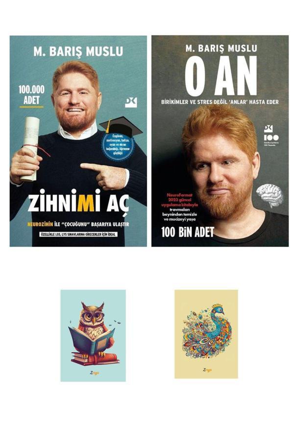 Dara Yayınları Barış Muslu - Zihnimi Aç - O An - Doğan Kitap (2 Not Defterli) - Dara - Image 1
