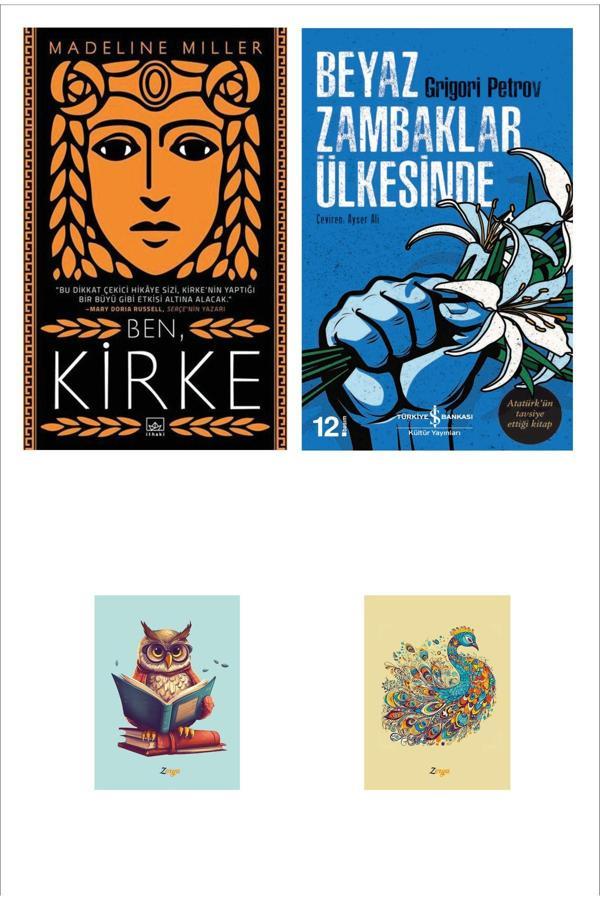 Dara Yayınları Beyaz Zambaklar Ülkesinde Grigory Petrov - Ben Kirke Madeline Miller (2 Not Defterli) - Dara - Image 1