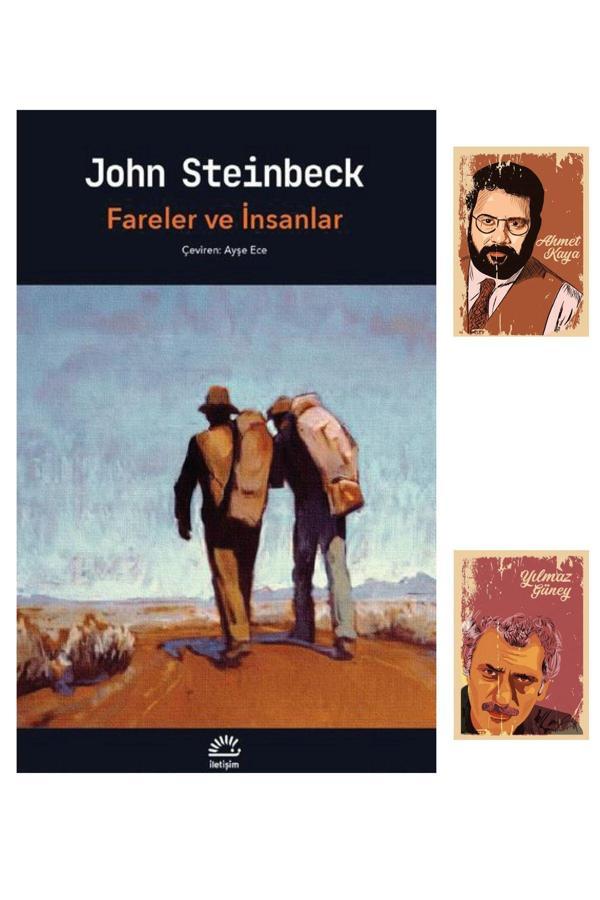 İletişim Yayıncılık Fareler Ve Insanlar - John Steinbeck - Iletişim Yayıncılık - Ahmet Kaya Defterli (2 Not Defterli) - İletişim Yayınları - Image 1