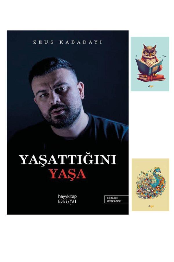 Dara Yayınları Yaşattığını Yaşa - Zeus Kabadayı - 9786256329287 - Hayy Kitap (2 Not Defterli) - Dara - Image 1