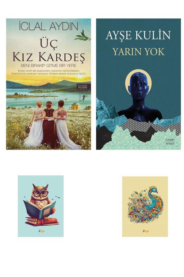 Artemis Yayınları Üç Kız Kardeş - İclal Aydın - Yarın Yok - Ayşe Kulin - Not Defterli Seti - Artemis Yayınları - Image 1