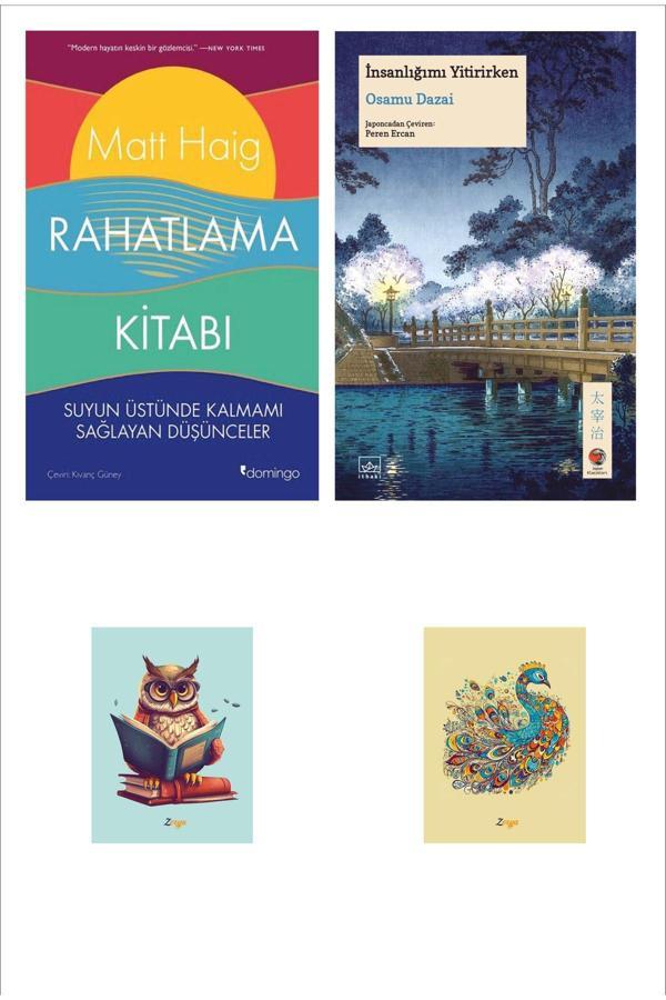 Dara Yayınları Kitap İnsanlığımı Yitirirken - Osamu Dazai - Rahatlama Kitabı Matt Haig (2 Not Defterli) - Dara - Image 1