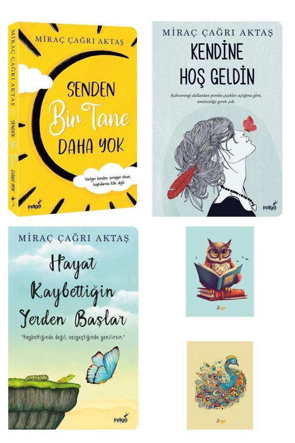Dara Yayınları Senden Bir Tane Daha Yok - Miraç Çağrı Aktaş Kitapları - Hayat Kaybettiğin Yerden Başlar (2 Defterli - Dara - Image 1