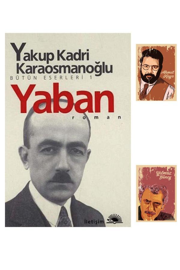 İletişim Yayıncılık Yaban - Yakup Kadri Karaosmanoğlu - İletişim Yayıncılık - A. Kaya Y. Güneyli Not Defteri Seti - İletişim Yayınları - Image 1