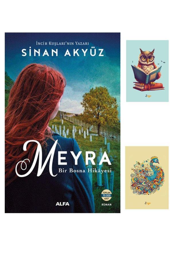 Dara Yayınları Meyra - Bir Bosna Hikayesi - Sinan Akyüz 9786050381108 Not Defterli Seti - Dara - Image 1