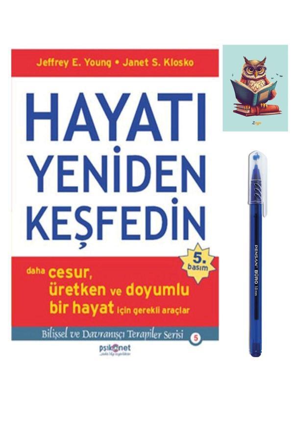 Dara Yayınları Hayatı Yeniden Keşfedin - Janet Klosko - 9789759893743 Büro Mavi Tükenmez Kalem - Dara - Image 1