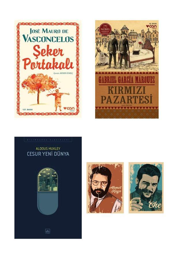 Dara Yayınları Şeker Portakalı - Kırmızı Pazartesi - Cesur Yeni Dünya Romanları Seti - Dara - Image 1