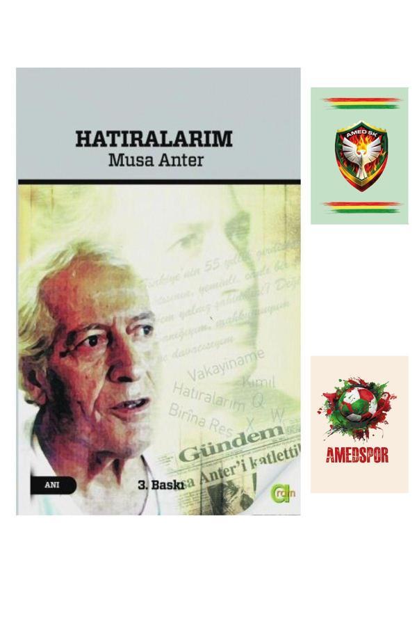 Dara Yayınları Musa Anter Hatıralarım - Amedspor Not Defterli (2 Not Defterli) - Dara - Image 1
