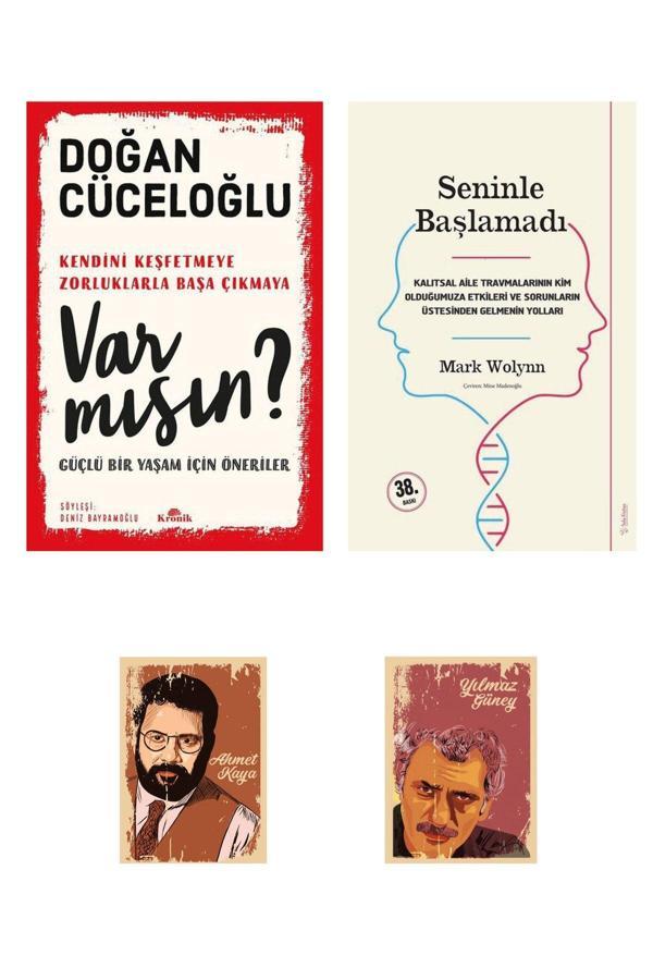 Dara Yayınları Var Mısın - Doğan Cüceloğlu - Seninle Başlamadı - Mark Wolynn Defterli Seti - Dara - Image 1