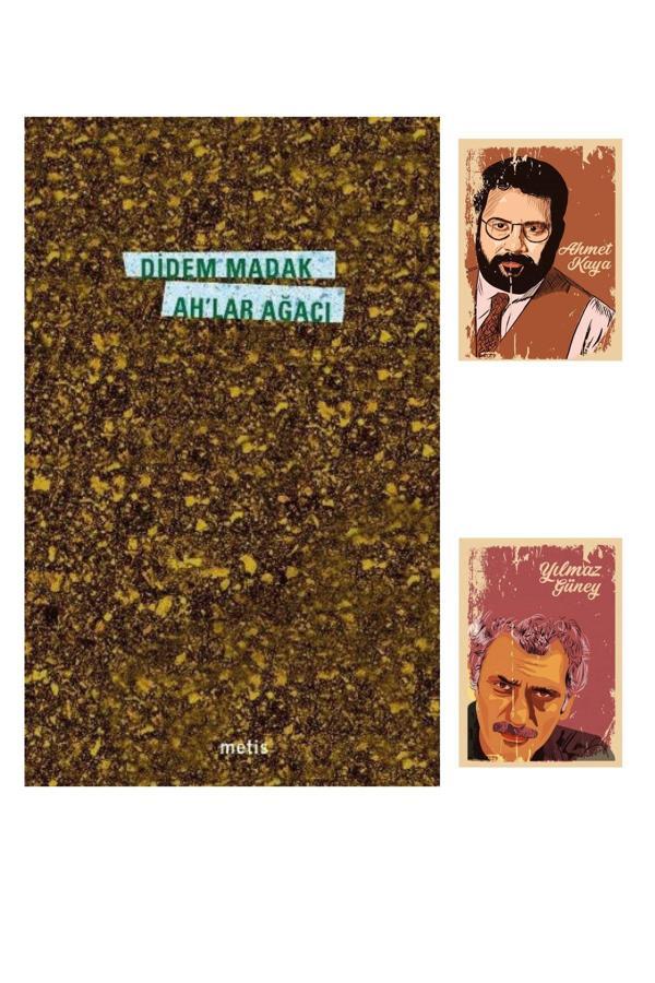 Dara Yayınları Ah'Lar Ağacı - Didem Madak Şiirleri Seti - Metis - Yılmaz Güney Ahmet Kaya Not Defterli - Dara - Image 1
