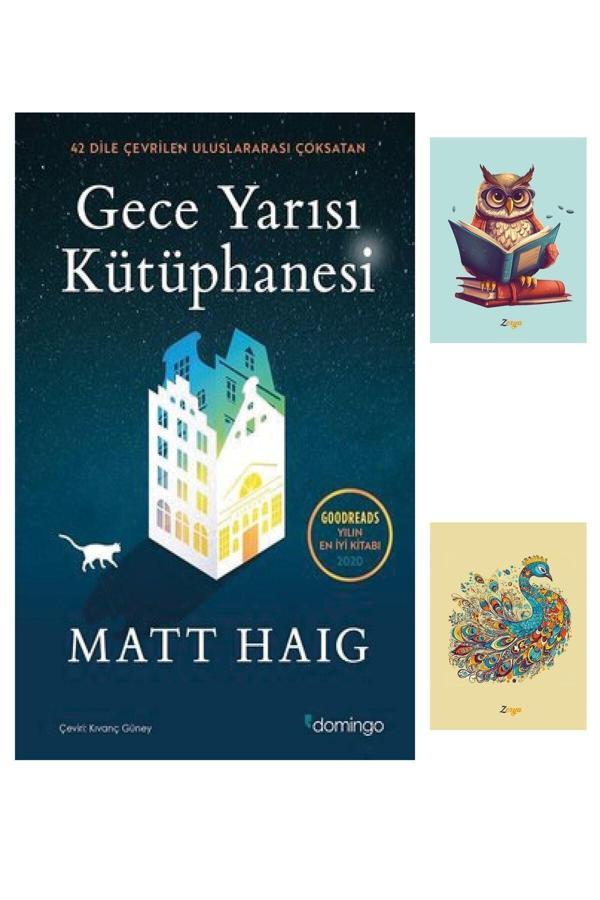Dara Yayınları Gece Yarısı Kütüphanesi 9786051981833 - Matt Haig - (2 Not Defterli) - Dara - Image 1