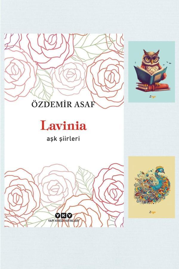 Dara Yayınları Lavinia Aşk Şiirleri 9789750831331 - Özdemir Asaf - Yky (2 Not Defterli) - Dara - Image 1