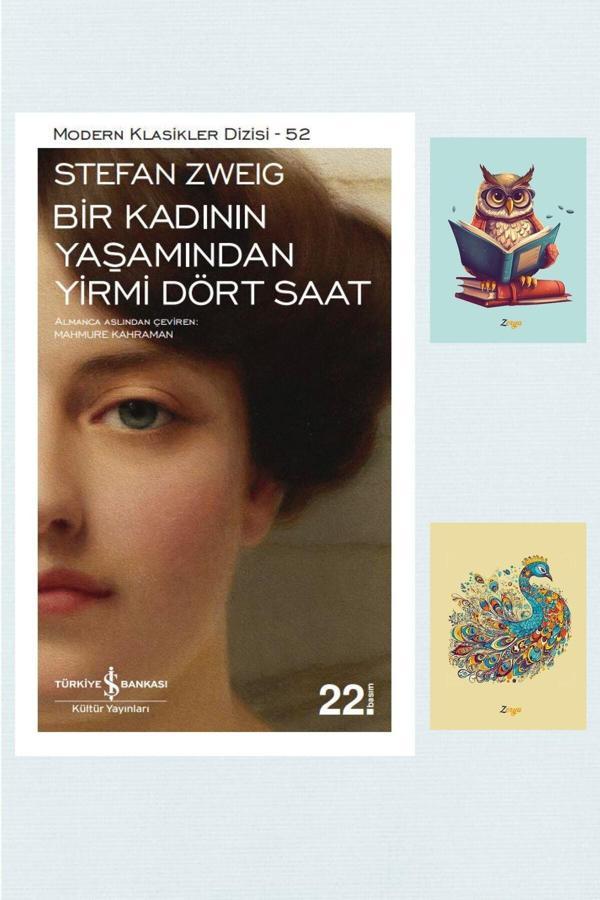Dara Yayınları Bir Kadının Yaşamından Yirmi Dört Saat -Stefan Zweig 9786053324225- (2 Not Defterli) - Dara - Image 1