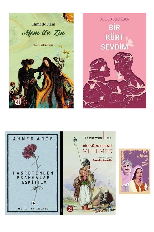 Dara Yayınları Bir Kürt Sevdim - Hasretinden Prangalar Eskittim - Mem Ile Zin - Bir Kürd Prens Özel Seti - Dara - Image 1