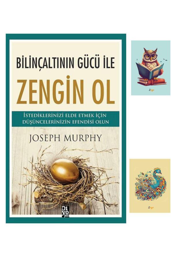 Diyojen Yayıncılık Bilinçaltının Gücü İle Zengin Ol - Joseph Murphy - Not Defteri Seti - Diyojen Yayıncılık - Image 1