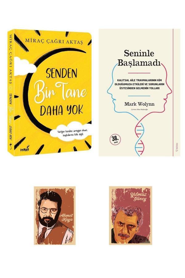 Dara Yayınları Senden Bir Tane Daha Yok - Miraç Çağrı Aktaş - Seninle Başlamadı - Mark Wolynn Özel Defterli Seti - Dara - Image 1
