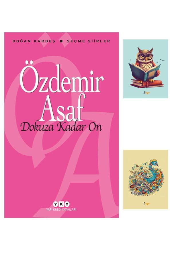 Dara Yayınları Dokuza Kadar On - Özdemir Asaf 9789750817779 - Not Defterli Seti - Dara - Image 1