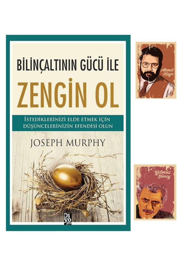 Diyojen Yayıncılık Bilinçaltının Gücü Ile Zengin Ol - Joseph Murphy - 9786259883458 - Ahmet Kaya (2 Not Defterli) - Diyojen Yayıncılık - Image 1